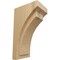 Ekena Millwork 5"W x 6 3/4"D x 12"H Large Felix Wood Corbel, Cherry CORW05X06X12FECH - alternate 1